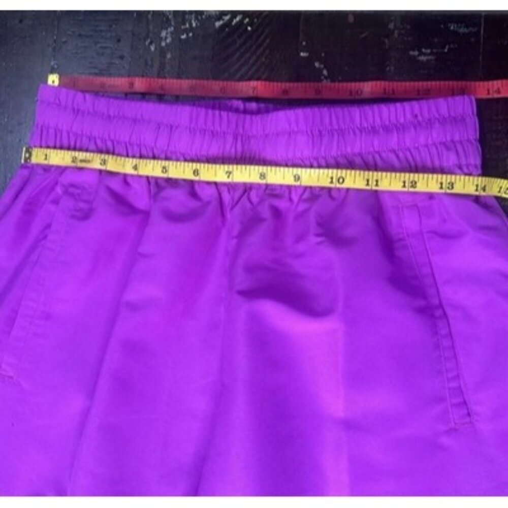 Adidas Originals Women's Essentials Woven Cargo Pants Size Small Purple Burst - Picture 9 of 16